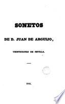 Sonetos de Juan de Arguijo