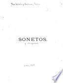 Sonetos y chispazos