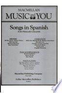 Songs in Spanish for primary grades