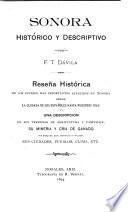 Sonora histórico y descriptivo