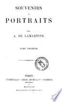 Souvenirs de portraits par A. de Lamartine