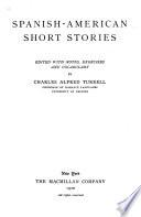 Spanish-American short stories