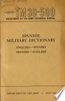 Spanish Military Dictionary