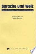 Sprache und Welt