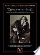“Quite another thing”: Irlanda en la obra completa de Oscar Wilde