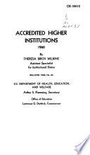 Statistics of Land-grant Colleges and Universities