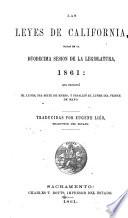 Statutes of California