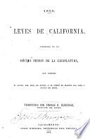 Statutes of California