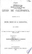 Statutes of California