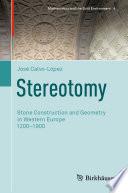 Stereotomy