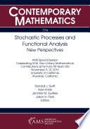 Stochastic Processes and Functional Analysis