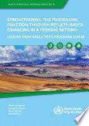 Strengthening the purchasing function through results-based financing in a federal setting