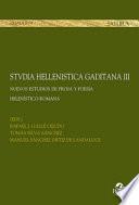 Stvdia hellenistica gaditana