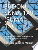 Sudoku Suma 1x9 (Suma 15)