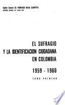 Sufragio y la identificacion ciudadana en colombia