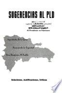 Sugerencias al PLD