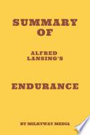 Summary of Alfred Lansing's Endurance