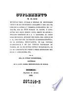 Suplemento á las Memorias para ayudar á formar un diccionario crítico de los escritores catalanes y dar alguna idea de la antigua y moderna literatura de Cataluña