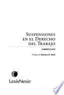 Suspensiones en el derecho del trabajo