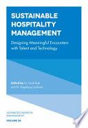 Sustainable Hospitality Management