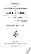 Œuvres complètes de Jacques-Henri-Bernardin de Saint-Pierre