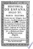Synopsis Historica Chronologica De España