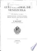 t. Generlidades. Estados Táchira, Mérida, Trujillo, Lara, Falcón y Zulía