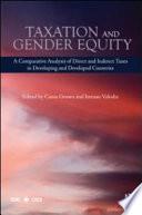 Taxation and Gender Equity