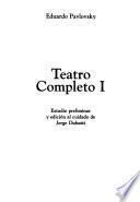 Teatro completo