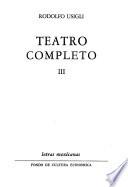 Teatro completo