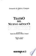 Teatro del nuevo México