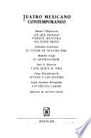 Teatro mexicano contemporáneo