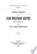 Teatro selecto de Juan Wolfgang Goethe