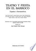 Teatro y fiesta en el Barroco