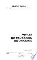 Temas de educación de adultos