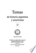 Temas de historia argentina y americana