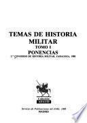 Temas de historia militar: Ponencias