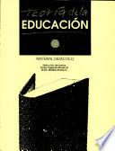 Teoría de la Educación