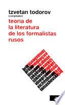 Teoría de la literatura de los formalistas rusos