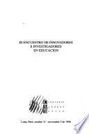 Tercer Encuentro de Innovadores e Investigadores en Educación