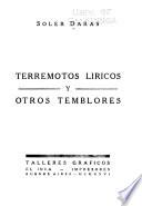 Terremotos liricos y otros temblores