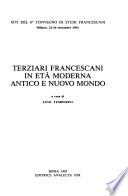Terziari francescani in età moderna