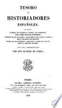 Tesoro de historiadores españoles ...