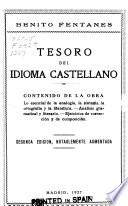 Tesoro del idioma castellano