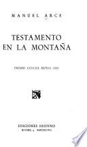 Testamento en la montaña