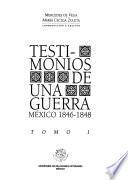Testimonios de una guerra