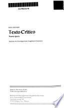 Texto crítico