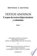 Textos andinos