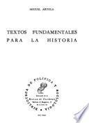 Textos fundamentales para la historia