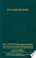 The 1972 Simla Agreement